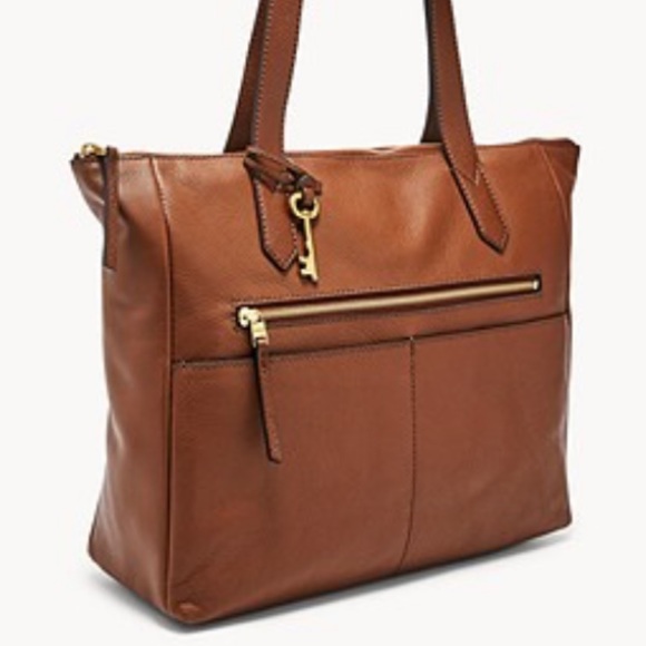 fossil fiona tote